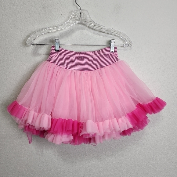 Jona Michelle Poofy Crinoline Pink Skirt Size 5/6 - Picture 5 of 12